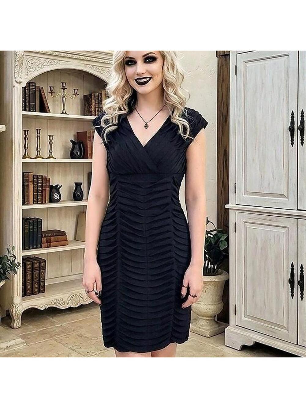 Dressbarn Women's Black Dress